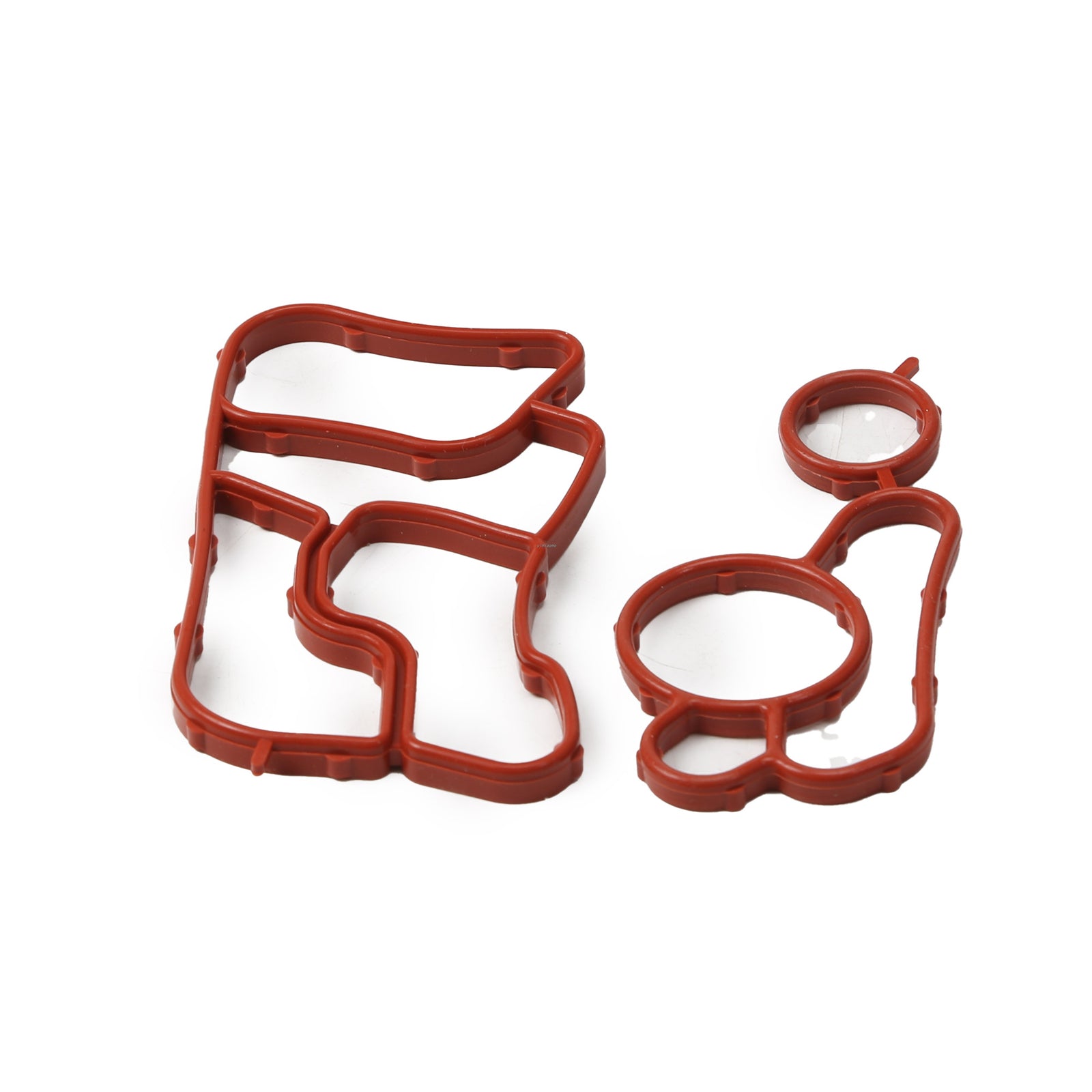 Engine oil cooler gaskets 06J117070C + 06J115441A are suitable for Audi A3, for A4 , for A6 , Q5, and for VW Beetle. Q