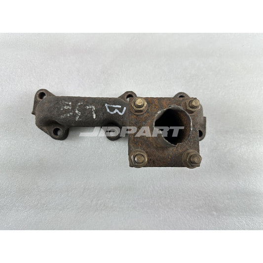 L3E B exhaust manifold is suitable for engine spare parts.