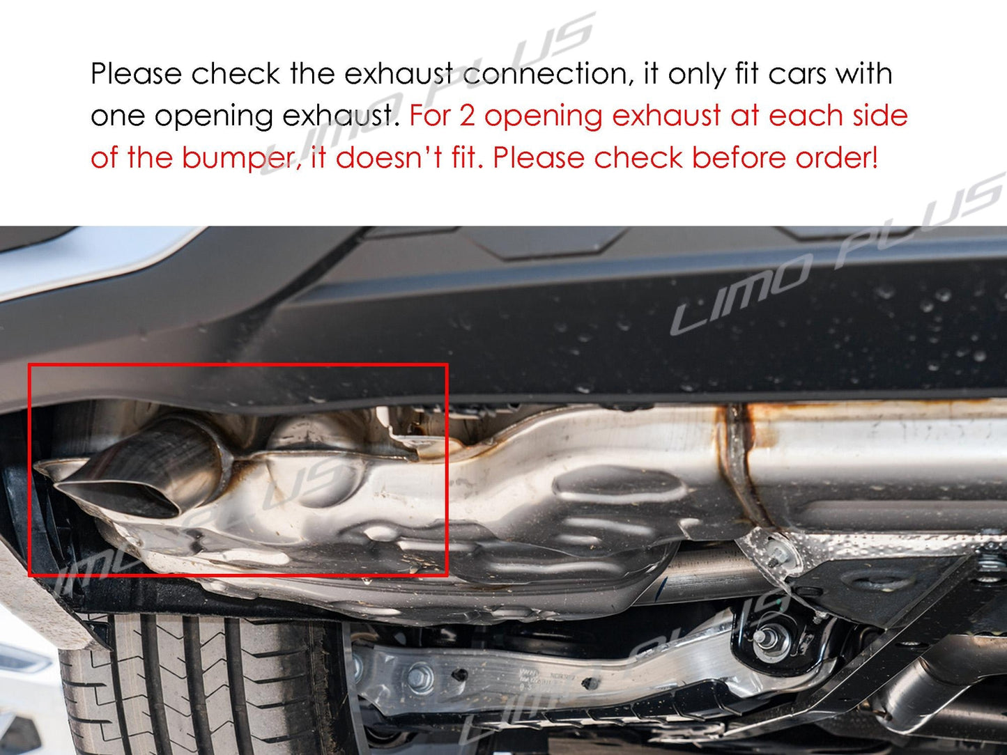 S7 Style Black Rear Diffuser Exhaust Heads for Audi A7 C8 Sline 2019-2023 Q