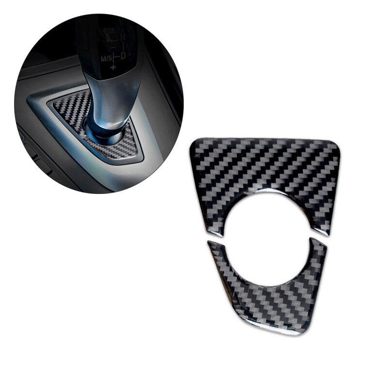 Carbon fiber gearshift bottom trim for BMW 3 Series F30 2013-2019