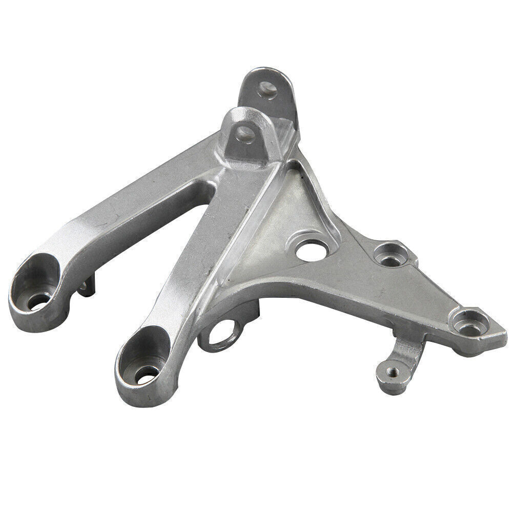 Rider Front Rider Footpegs Footrests Brackets for HONDA CBR 600RR 2007-2011 Grey
