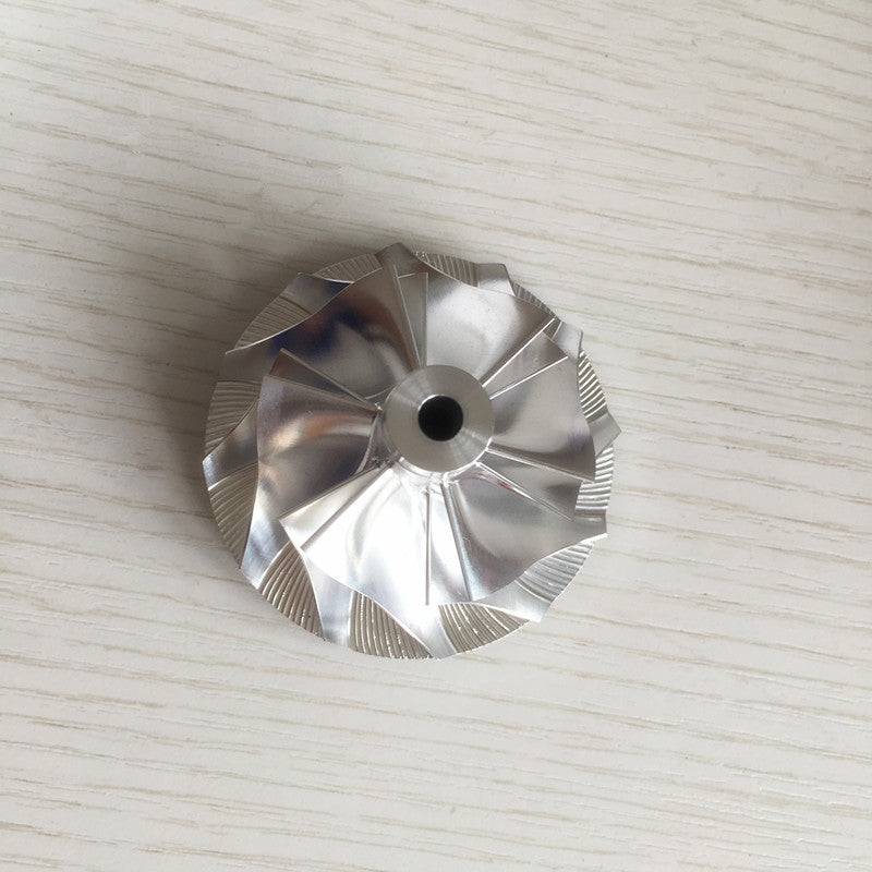 GTA15-25 41.55/56.03 mm 6+6 Blade Performance Turbine Billet Compressor Wheel