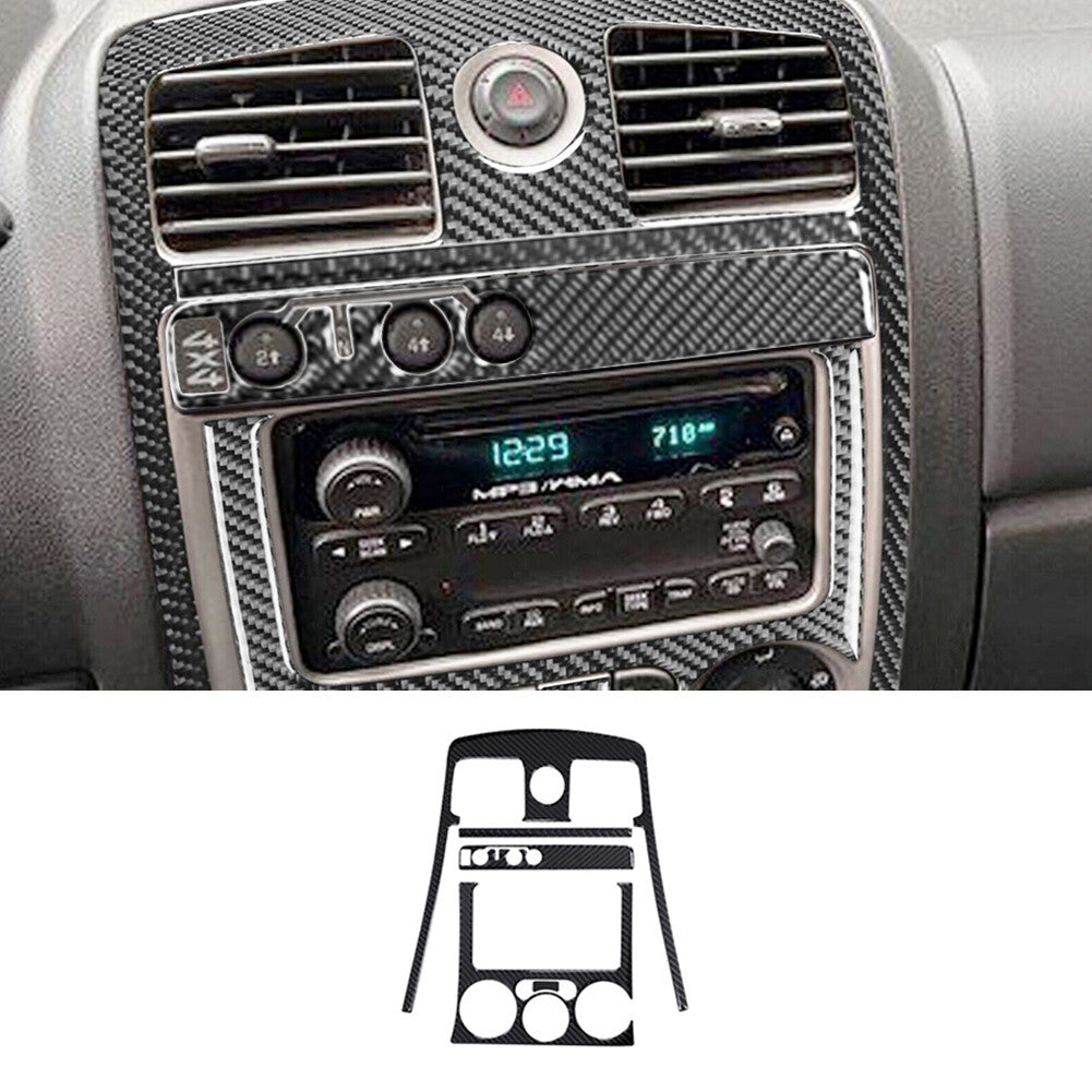 2X Carbon Fiber Interior Rear Door Speaker Cover Trim for Lexus RX300 1998-2003 v