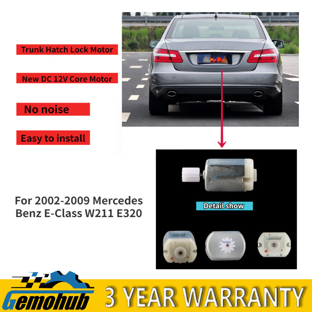 Electric Trunk Lock Latch Motor for 2002-2009 for Mercedes-Benz E-Class W211 E320