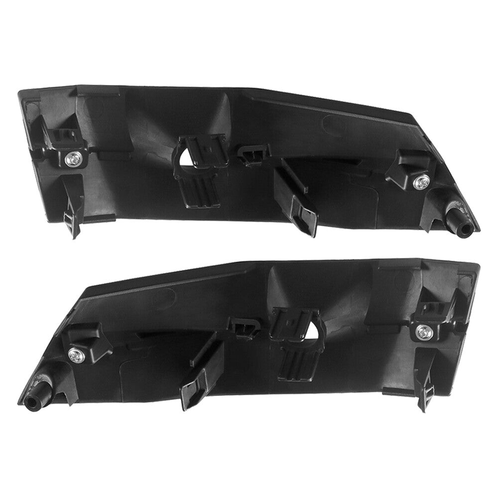 2pcs Front LH+RH Bumper Radiator Radar Hole Cover For 16-18 for Lexus ES350 ES300 Q