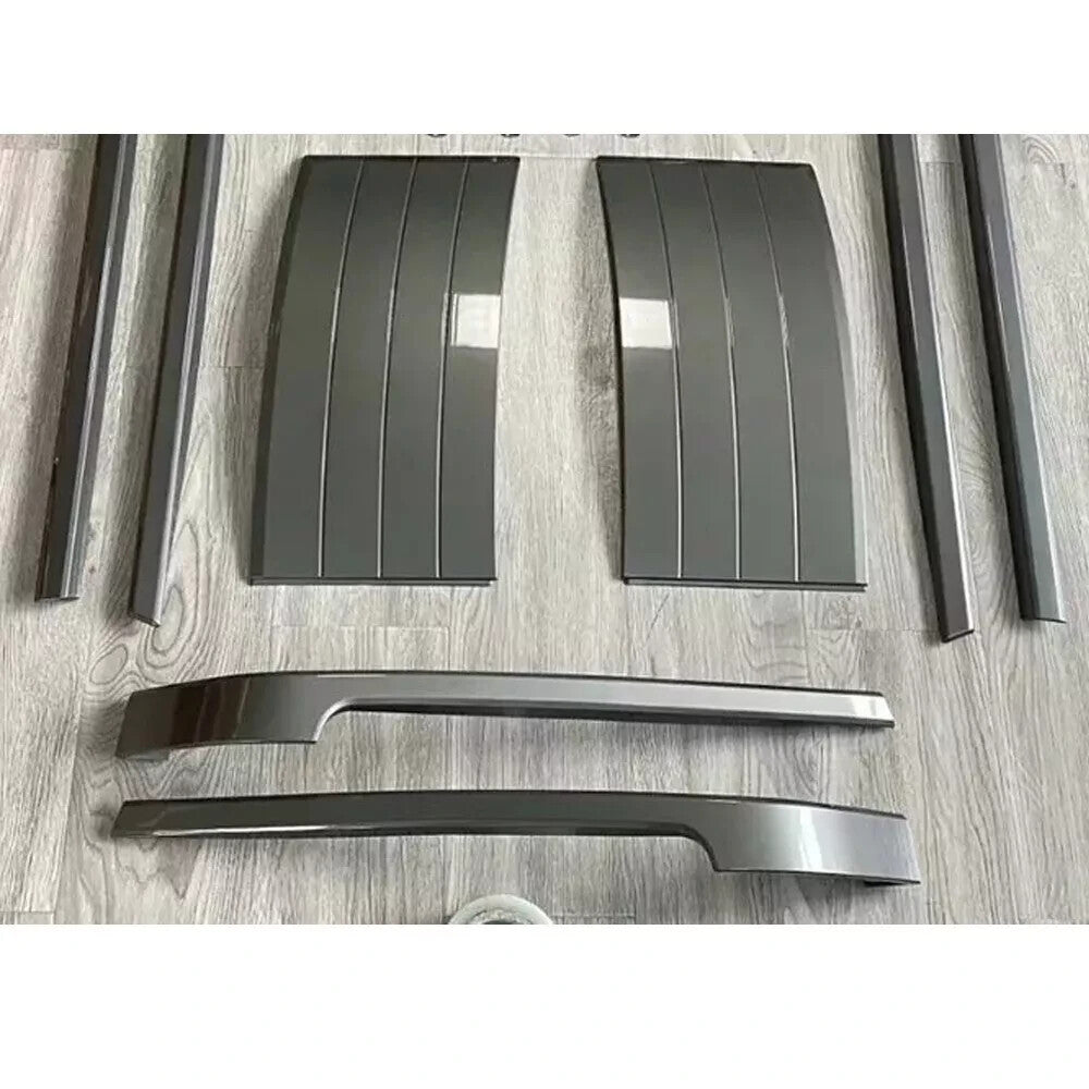 Door Side Body Fender Vent Trim Strip Kit Fit for Range Rover 2013-2022 Gun Gray