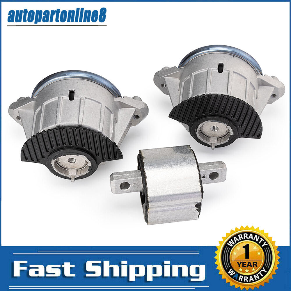 3pcs Engine Mount Front Motor Mounting for Benz C-CLASS W204 C250 E 220 CDI