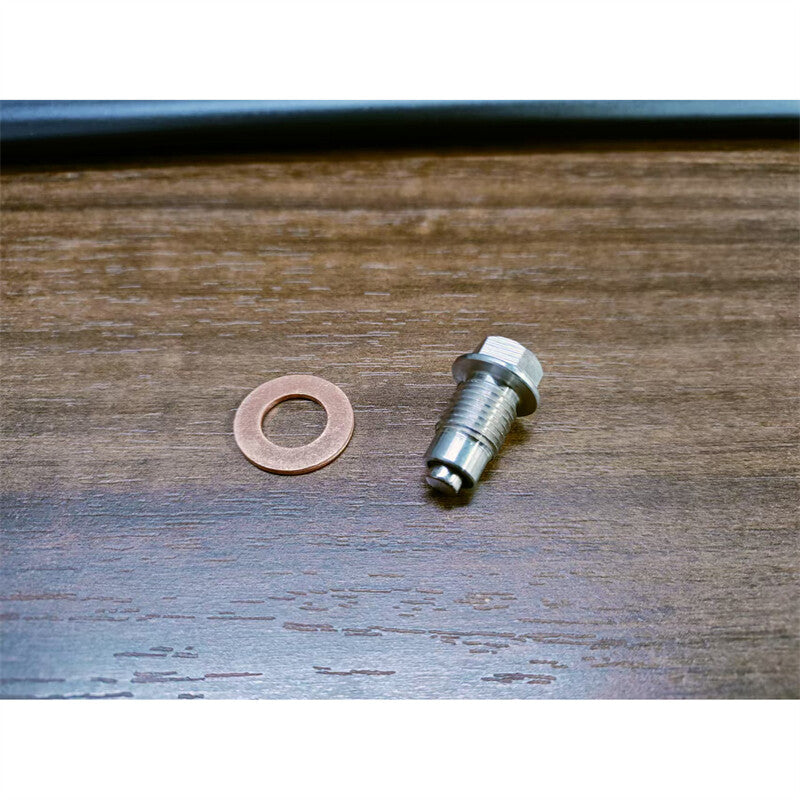 M12 x 1.5 Magnetic Oil Drain Plug with Washer for Toyota for Lexus for Nissan for Infiniti