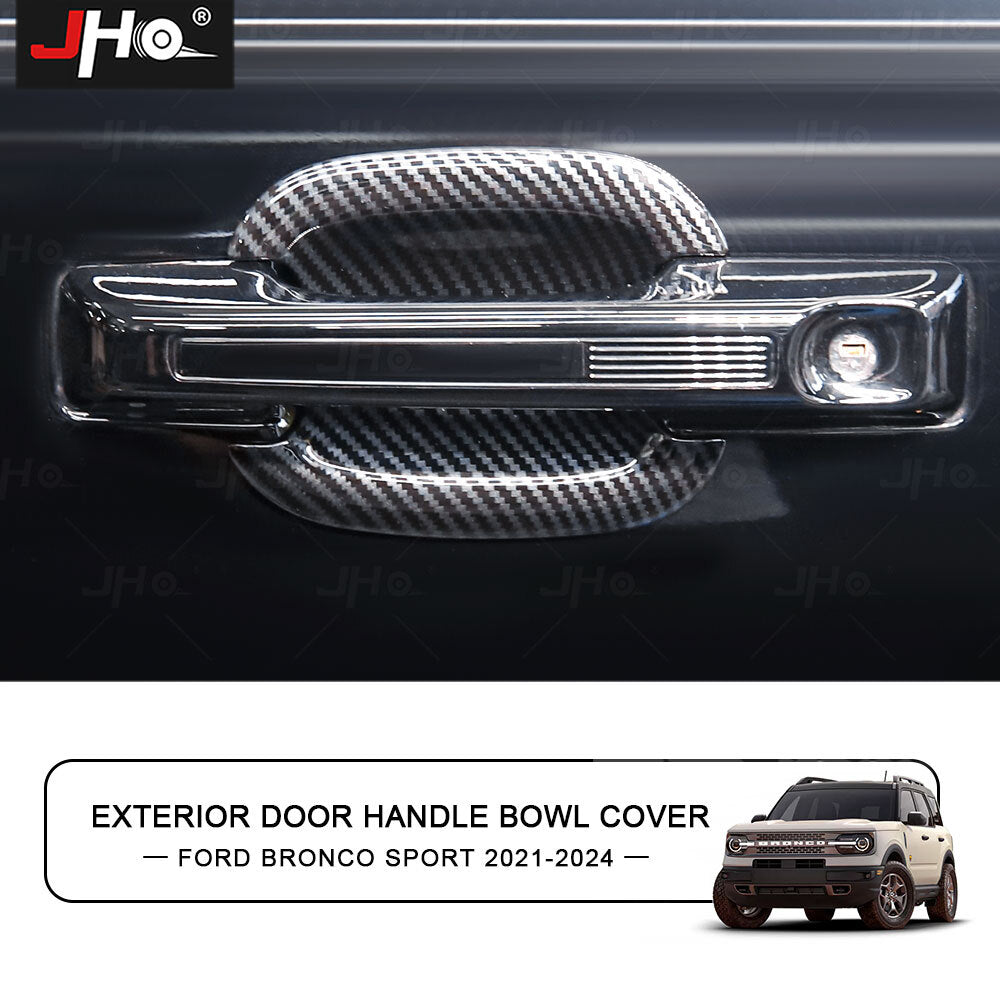 Exterior Door Handle Bowl Cover Trim for Ford Bronco Sport 2021-2024