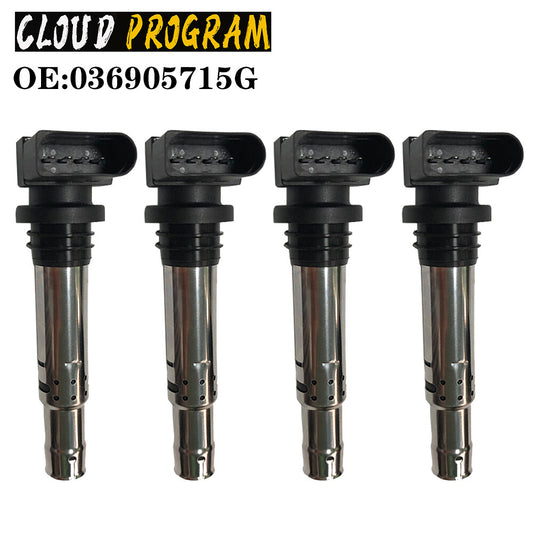 4PCS Ignition Coil 036905715G For 1.4L for Audi A1 A3 for VW for Tiguan Beetle for Golf for Passat v