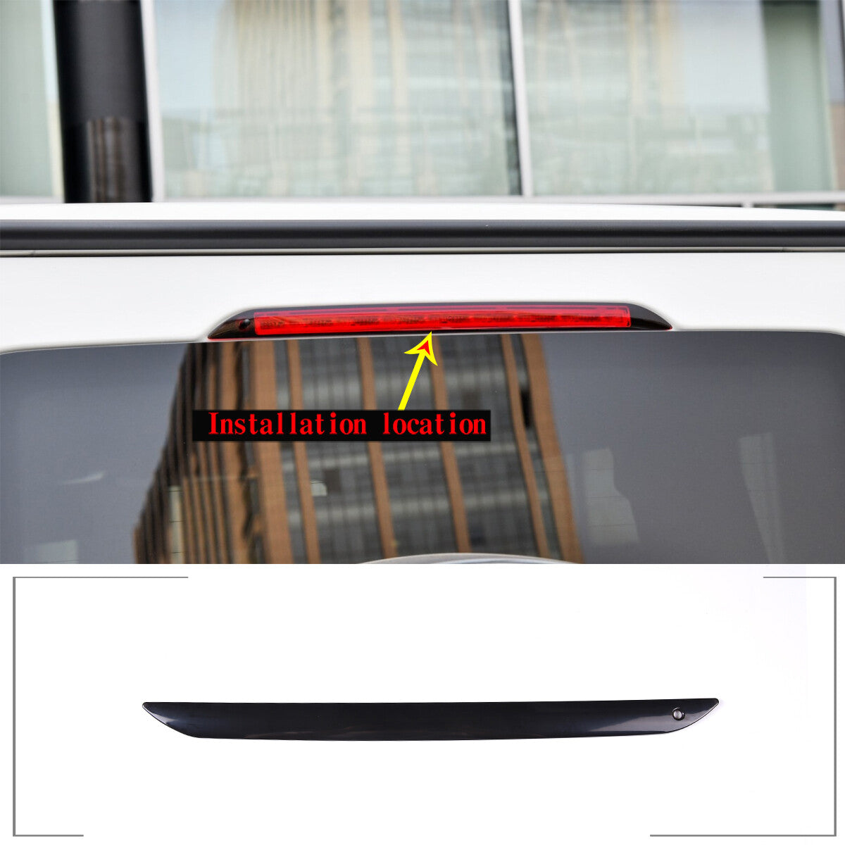 Aluminum tailgate antenna spotlight bracket for Toyota FJ Cruiser 2007 - 2021 Q
