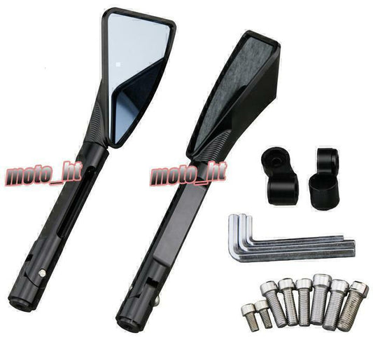 2pcs Side Rear View Mirrors Fit CB600F Hornet / CBF600 / CB400 / CBR125R Q