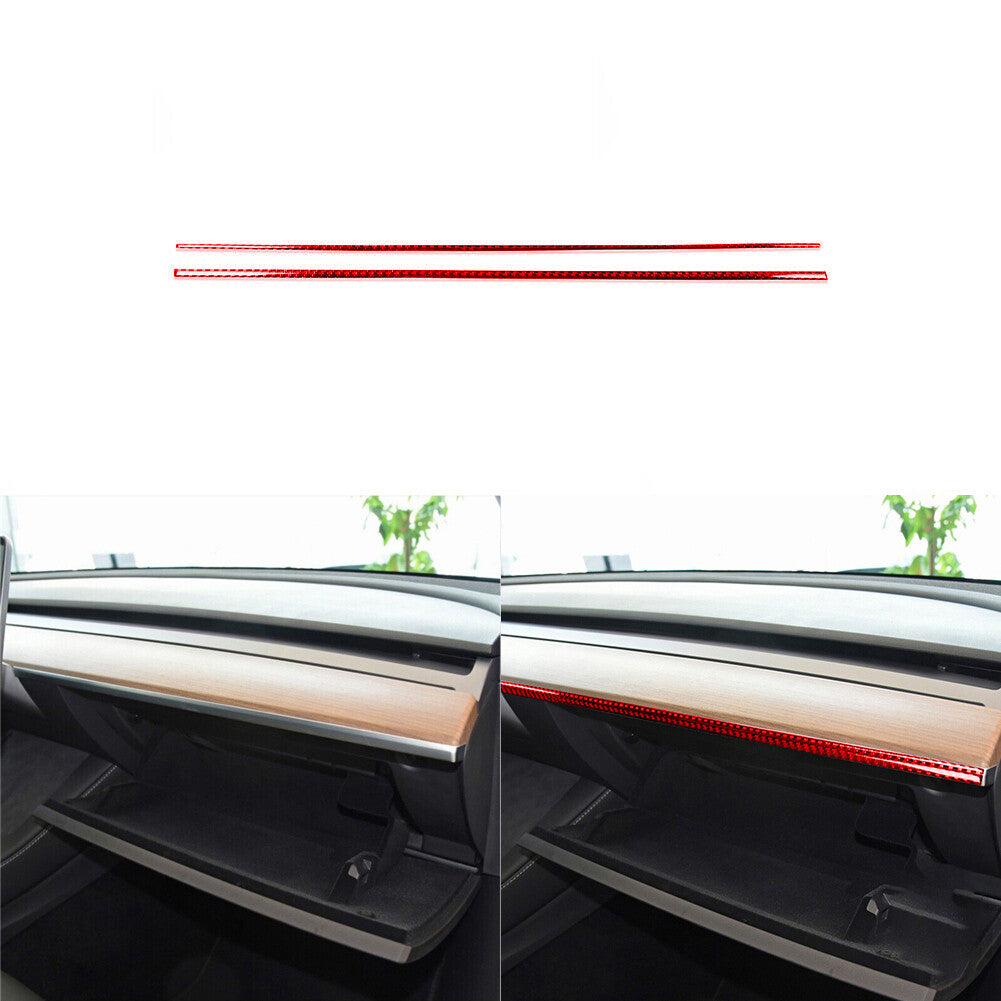 Carbon Fiber Left Of Driver Side Dash Cover Trim for Chrysler 200 2011-2014 v