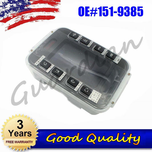 Display panel 151-9385 is suitable for Caterpillar E320B 320BL 320BLN 321B 322BL