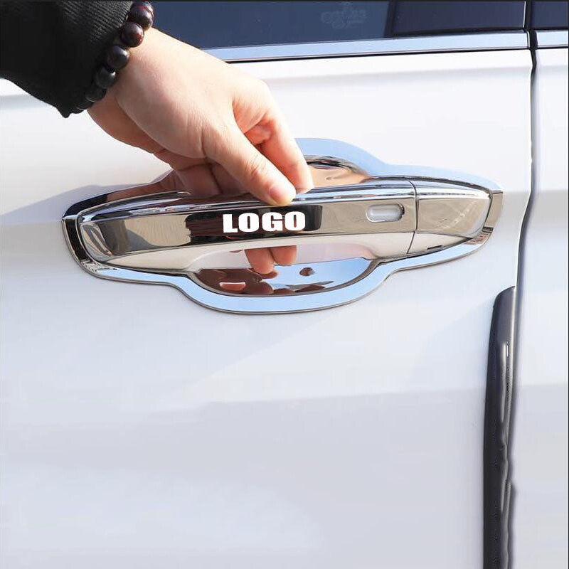 for Volkswagen for Tiguan 2017-23 stainless silvery Side Door Handle Covers Trim 8x