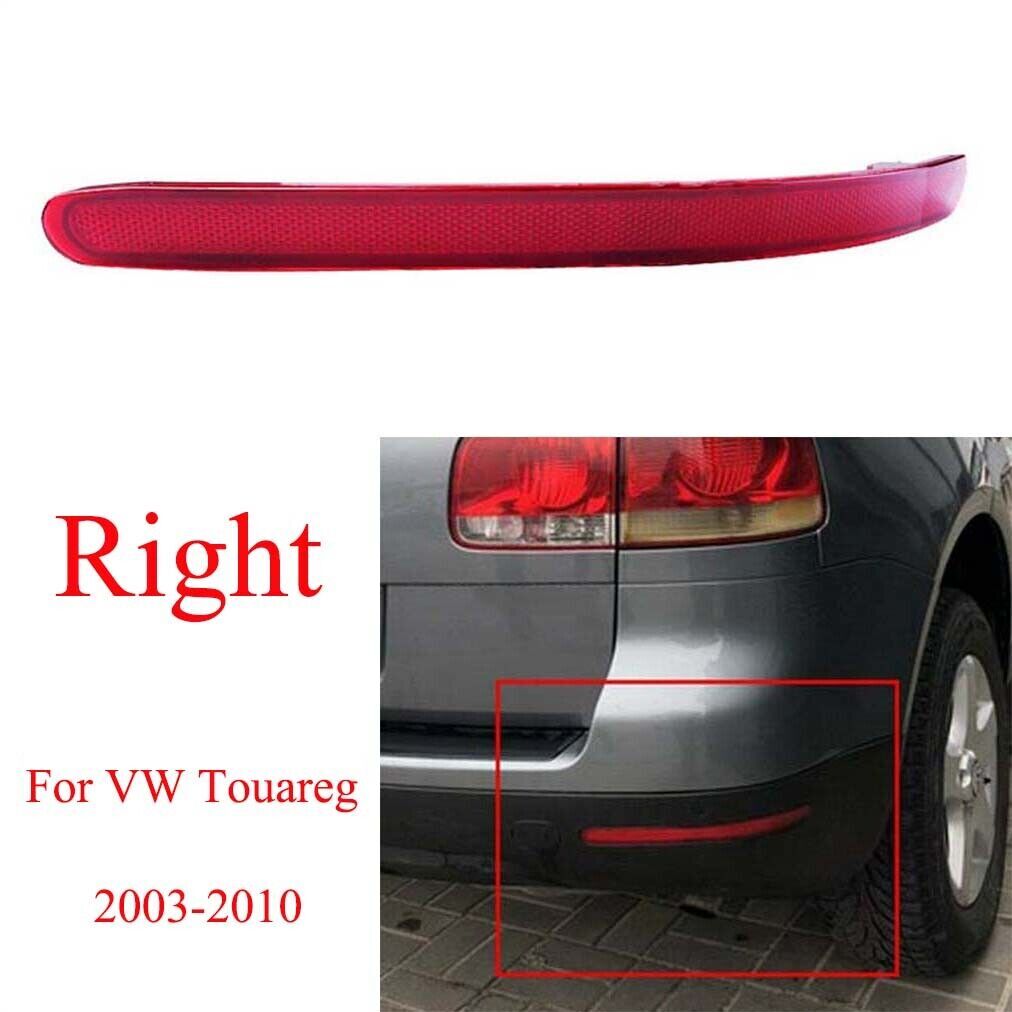 for VW Touareg 2003-2010 Right Side Rear Bumper Reflector Light Turn Signal Lamp