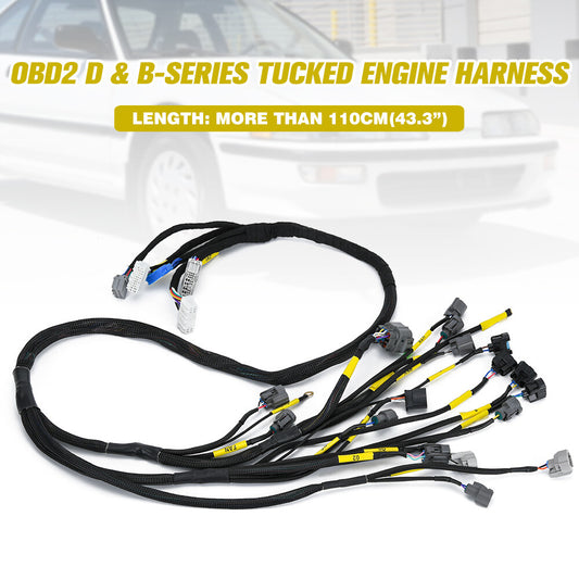 OBD2 Engine Harness Wire Set For 92-00 for Honda for Civic for Acura Integra B16 B18 D16