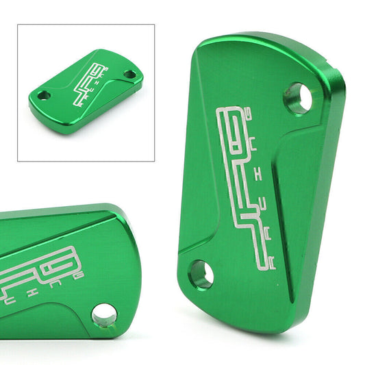 CNC Rear Brake Reservoir Fluid Cover Cap fit for Kawasaki KX125 KFX450R ATV 2008 -10 Q