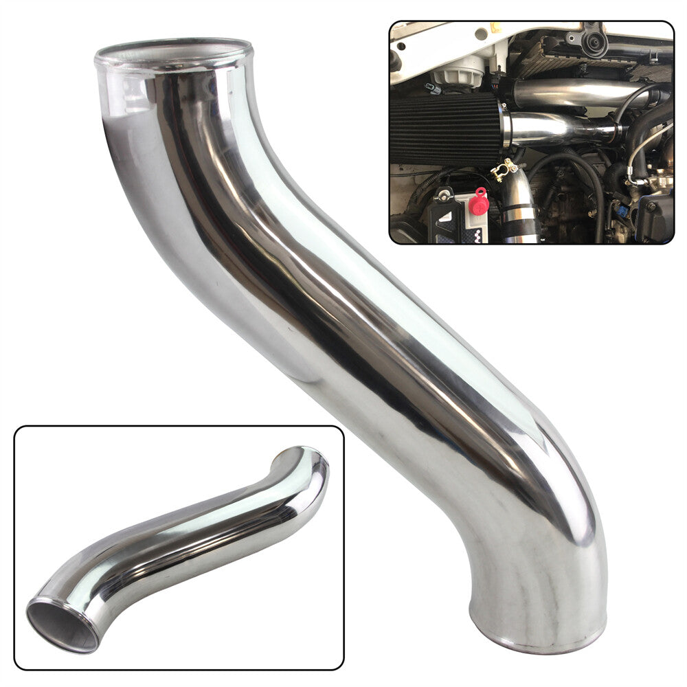 40 Degree Z / S Shape Aluminum Intercooler Pipe Piping Tube hose 102mm 4 Silver
