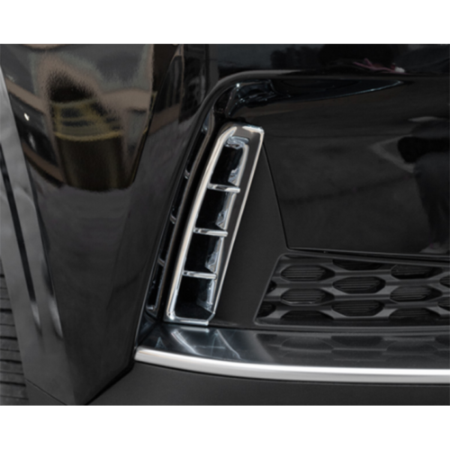 for Kia Carnival 2022-2023 Chrome Front Bumper Air Inlet Vent Decor Cover Trims