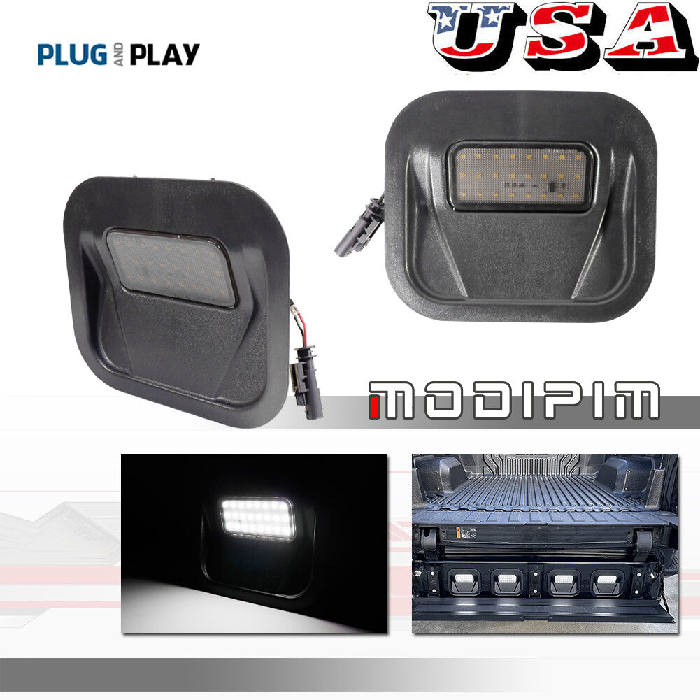 High Tailgate Step Light for 2019 - 2021 for GMC for Sierra 1500 2500 GM MultiPro 84347814- v
