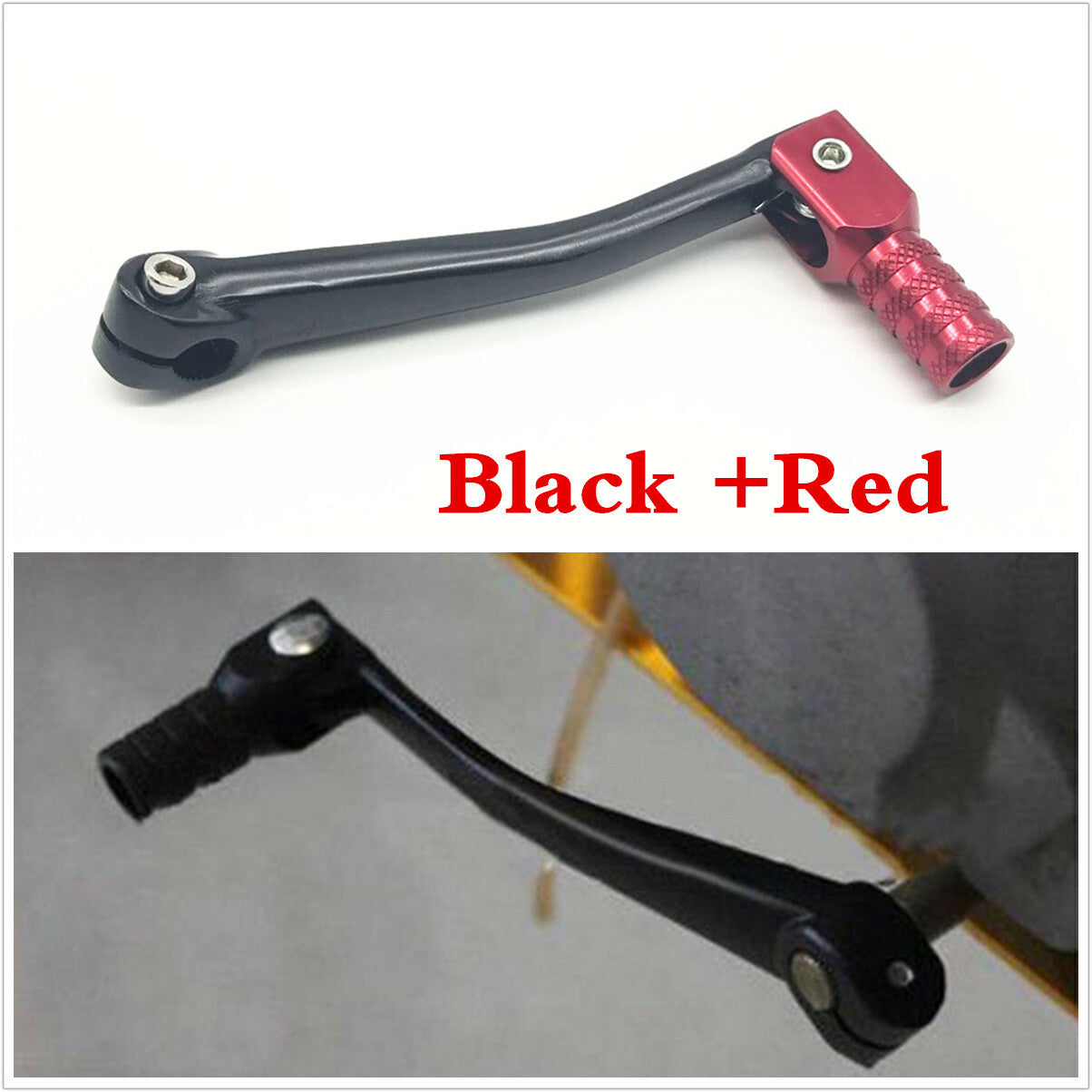 Motorcycle CNC Folding Gear Shift Lever Trim For 50cc-125cc 4-stroke Dirt Bike Q