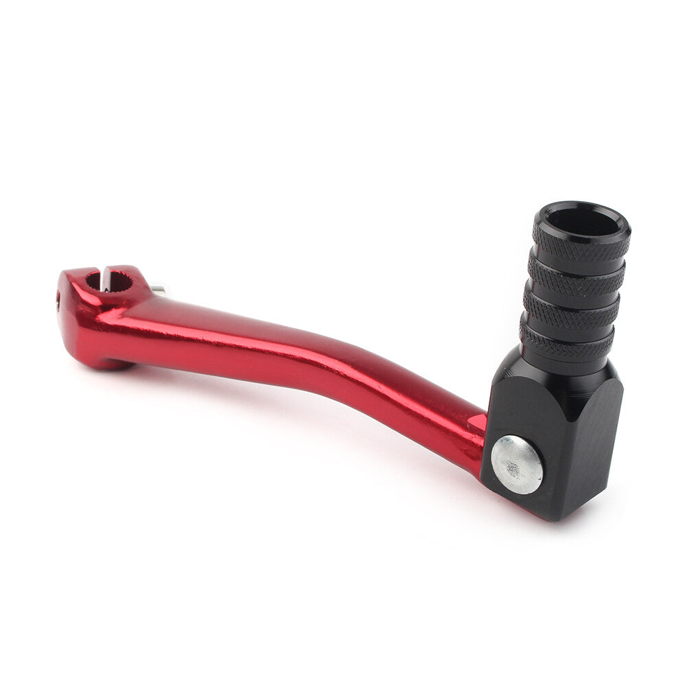 CNC Folding Gear Shifter Lever FIT Pit Dirt Bike 50cc-160cc XR50 KLX110 CRF Red