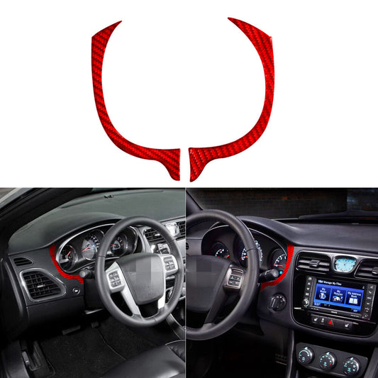 Carbon Fiber Radio & Navigaiton System Frame Cover Trim For Z4 E89 2009-2016 v