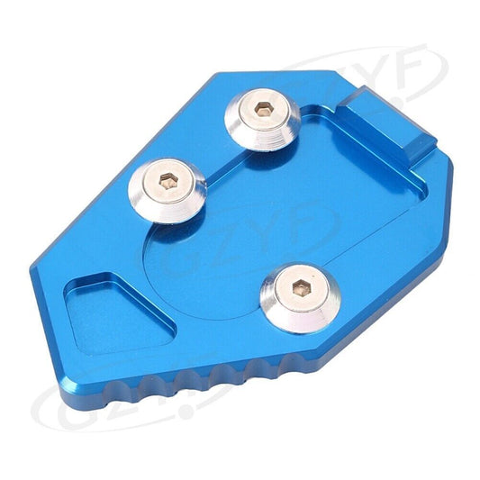 for Honda CB1000 2008-2015 Blue Motor Foot Side Kickstand Extension Plate Pads Q