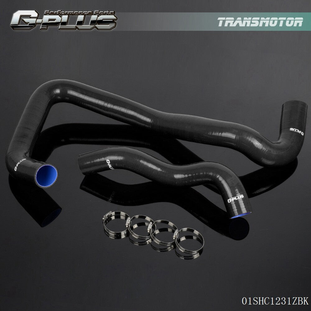 Black silicone radiator hose kit for 05-07 F250/F350/F450/F550 6.0L diesel.