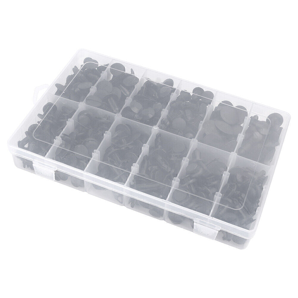 350pcs Car Push Retainer Pin Rivet Trim Clip Panel Moulding Assortments Kit Q