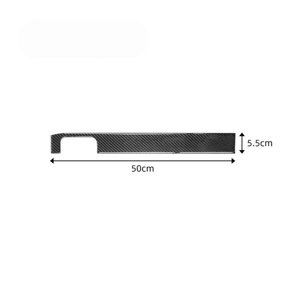 Carbon Fiber Center Control Side Decorative Trim Cover for Subaru Forester 05-08 v