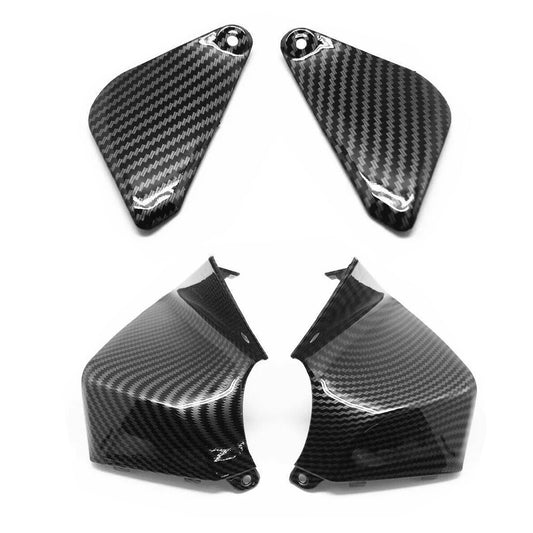 Carbon Fiber Front Dash Side Meter Cover Fairing for Honda VFR 800 2002-2012