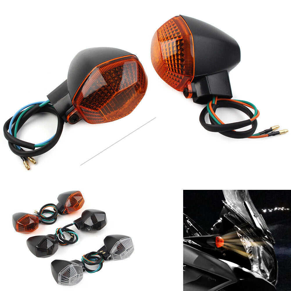 2pcs Front Turn Signal Amber Light Bulb Flashing for Suzuki DL1000/DL650 V-Strom