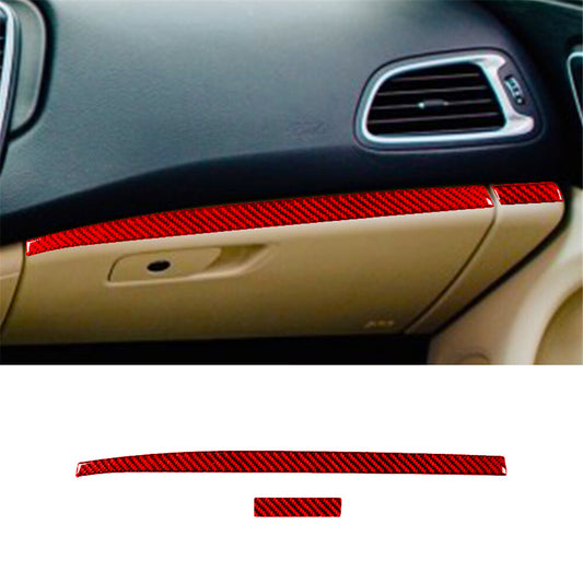 Carbon Fiber Central Control Gearbox Frame Cover Trim for Acura TL 2004-2008 v