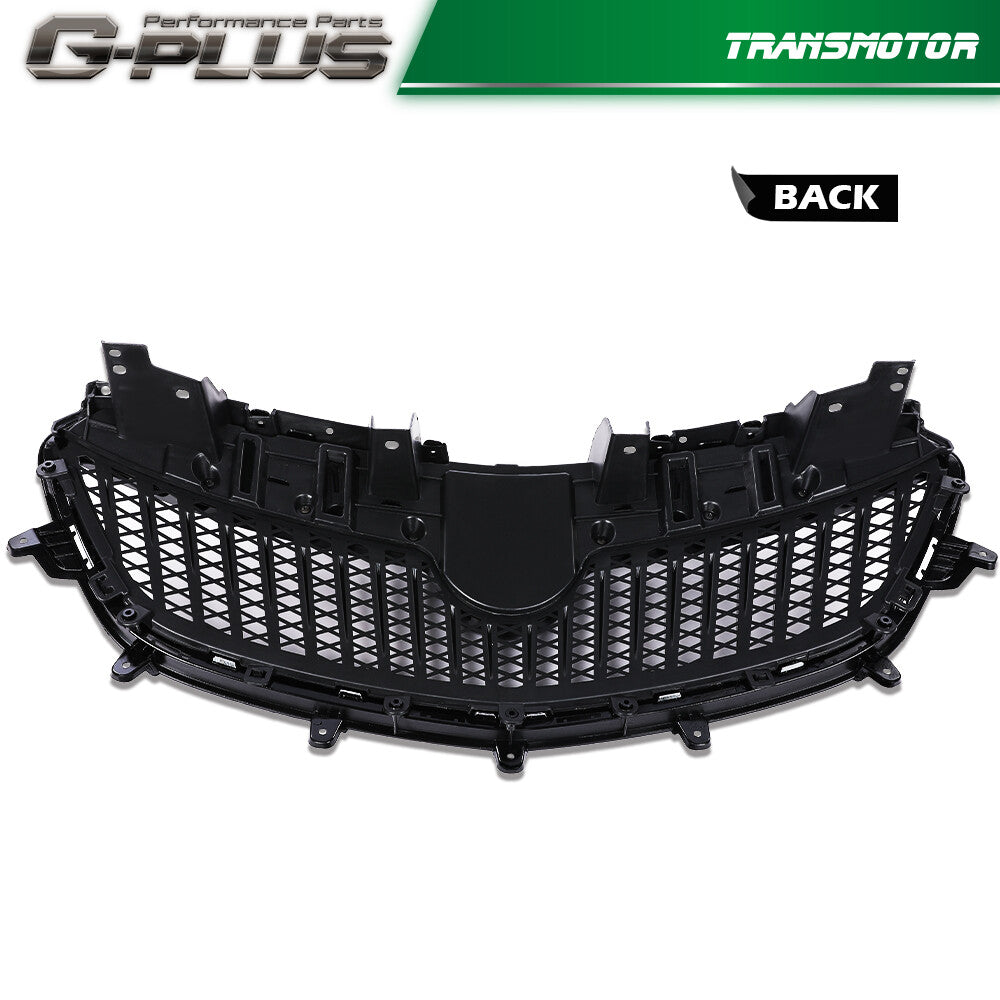 Fits 2017 - 2019 for Buick Encore Front Upper Grille for CHRome and Black Mesh Grill - v