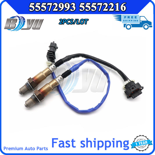 Two brand new upstream and downstream oxygen sensors for 2011-2015 for Cruze 12 Sonic 1.4L v