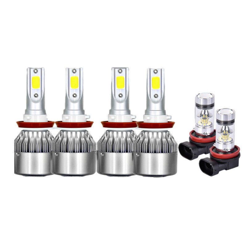 Combined LED headlights (high and low) + fog bulb kit for 2007-2018 for Nissan Altima
