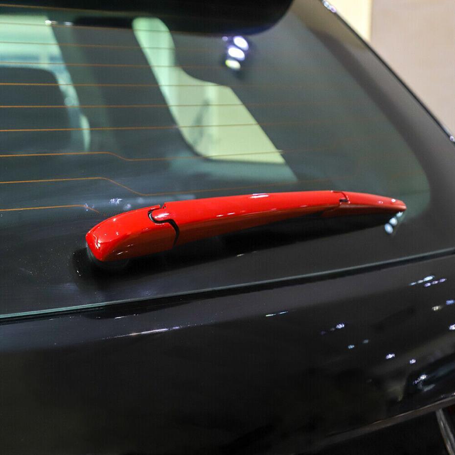 For 2011-2024 for Dodge Durango ABS Red Rear Window Windshield Wiper Cover Trim 3PCS v