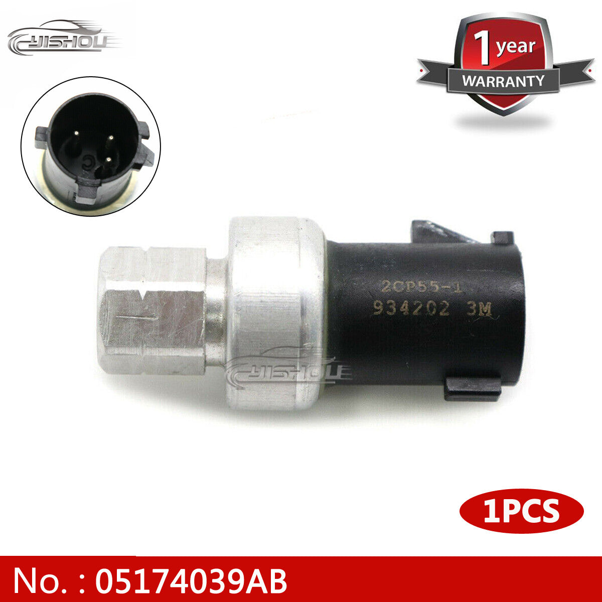 Suitable for Chrysler for Dodge for Jeep for Plymouth (1x) Air Conditioning Pressure Sensor Switch