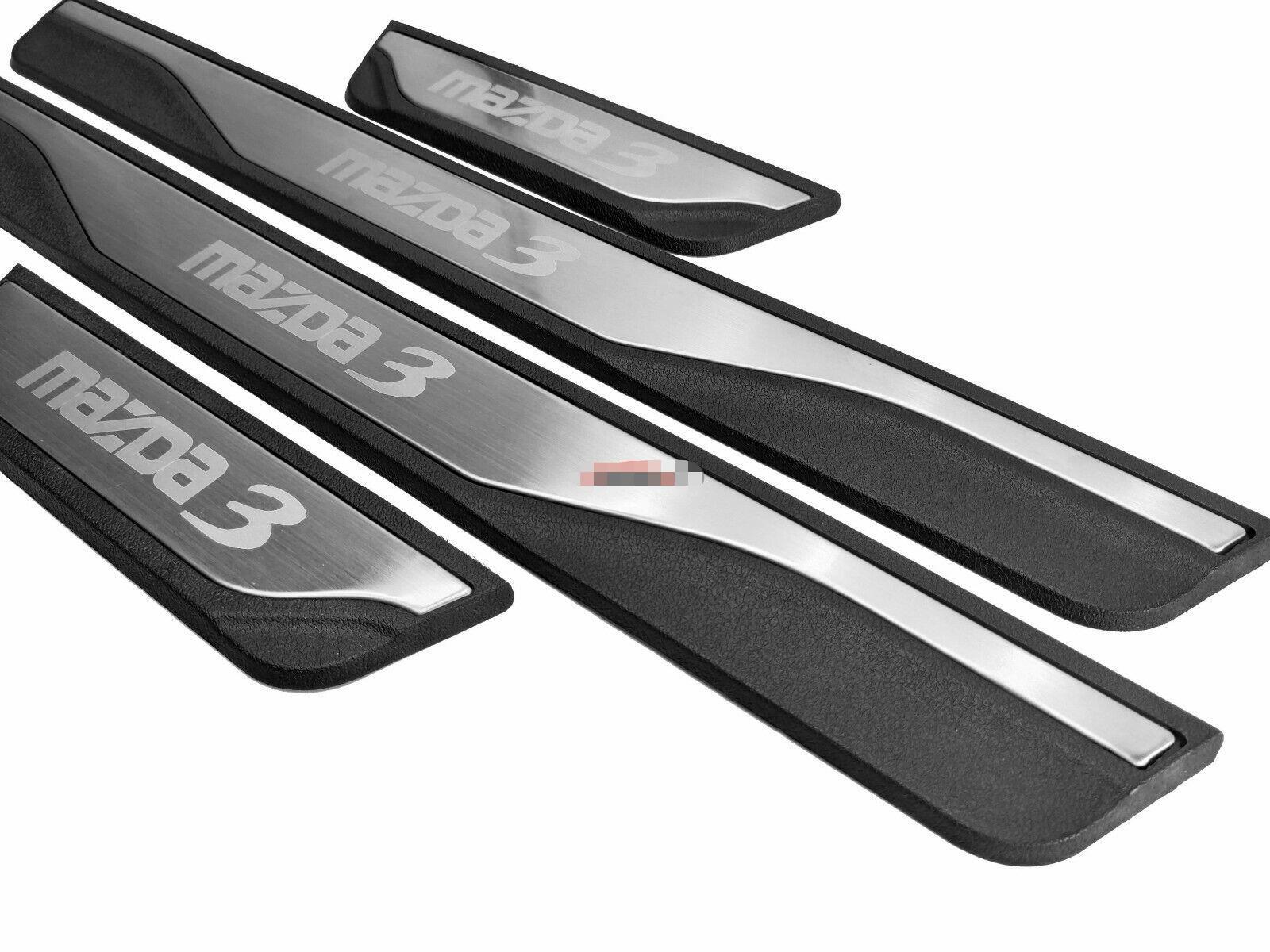 Suitable for Mazda 3 car parts, steel door and window scratch protection cover (2014-22)