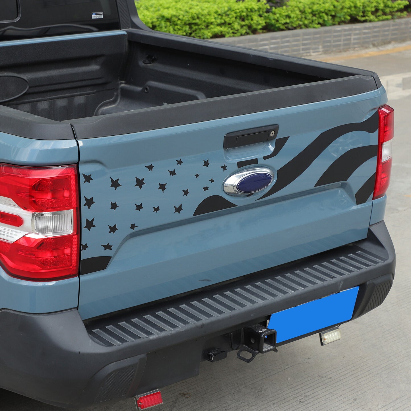 Blackout tailgate vinyl graphic decal suitable for Maverick 2022, 2023, 2024- n