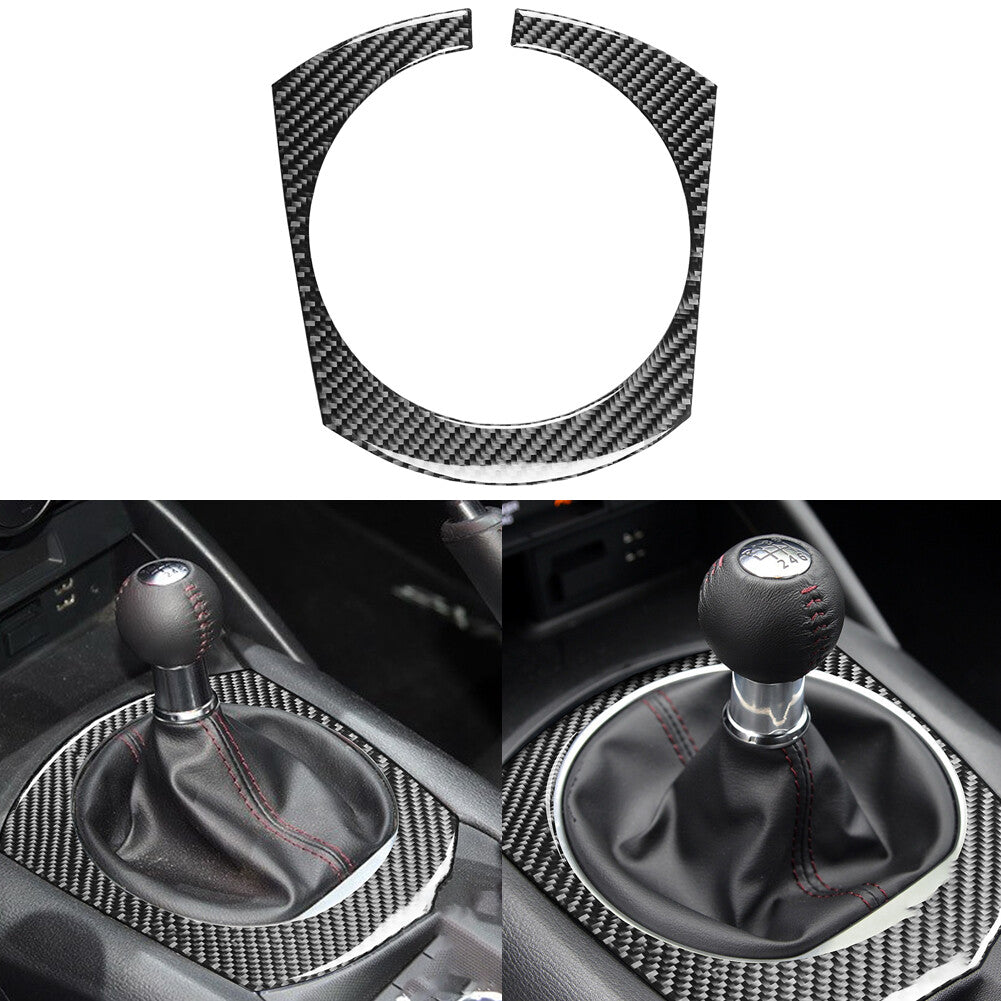 for Mustang Mach-E 2021-2022 Dashboard Border Frame Panel Trim Carbon Fiber v