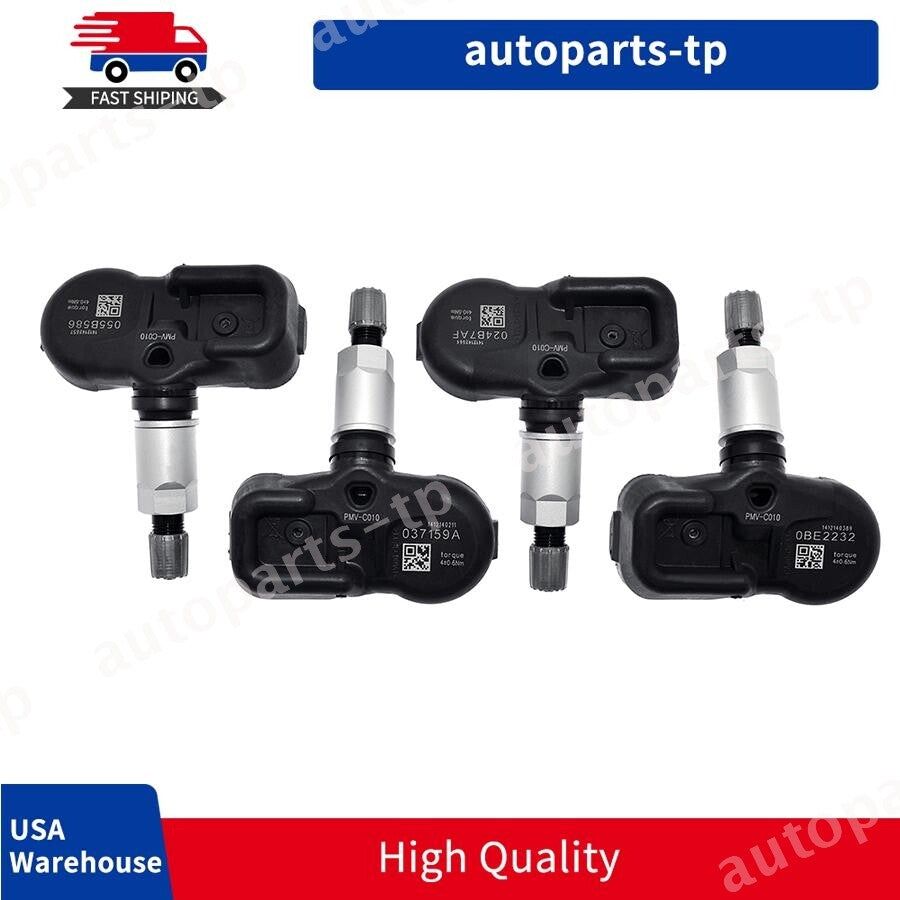 4PCS TPMS TIRE PRESSURE SENSOR for Toyota for Lexus 42607-06020 42607-30060 PMVC010