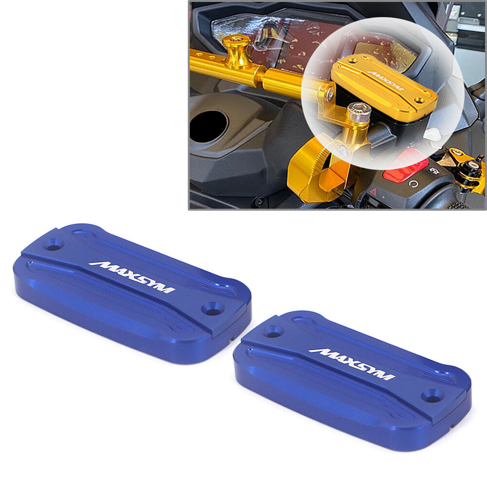 For SYM MAXSYM TL 500 TL500 2020 Front Brake Oil Fluid Reservoir Cover Cap Blue