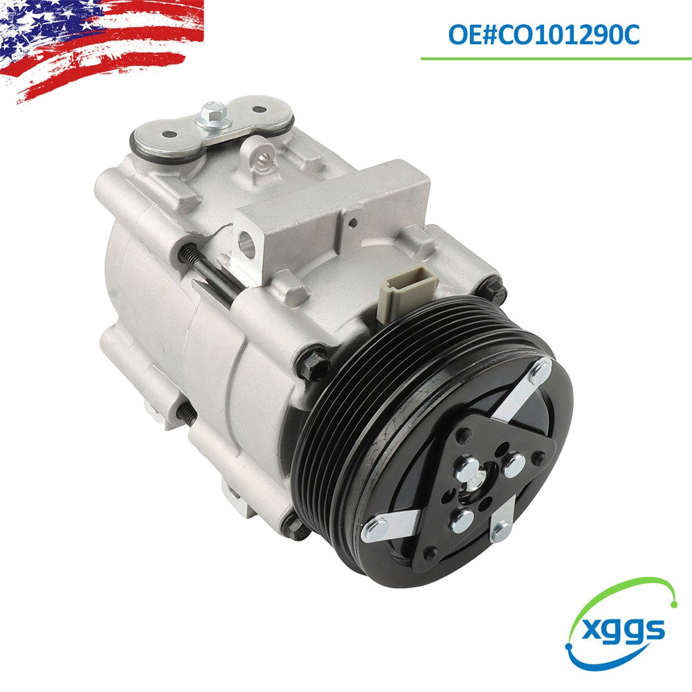 Air conditioning compressor suitable  for ford  for Mustang F-250 and for Lincoln for Mercury CO101290C. Q