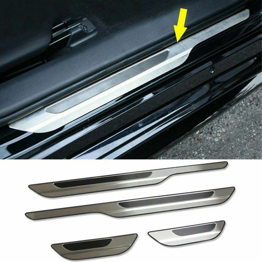 for Toyota for Corolla Hatchback 2019-2022 Door Sill Scuff Plate Guard Cover Trims