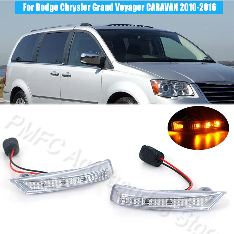 Side Mirror Indicator Turn Signal Light for Dodge Grand Voyager CARAVAN 2010-16