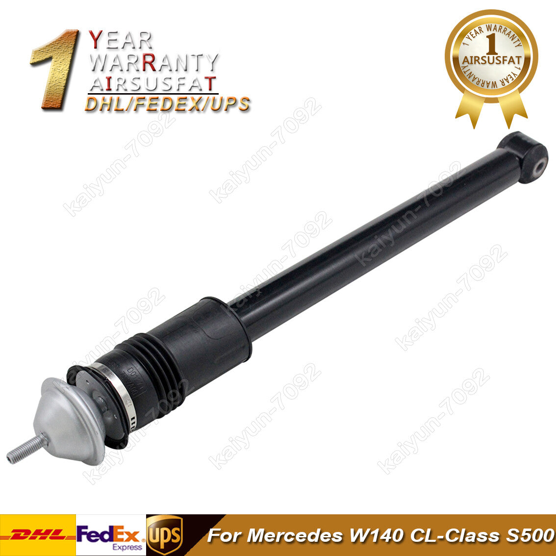 1x Front L / R Air Suspension Shock Strut for Mercedes W140 S500 S600 1403202744
