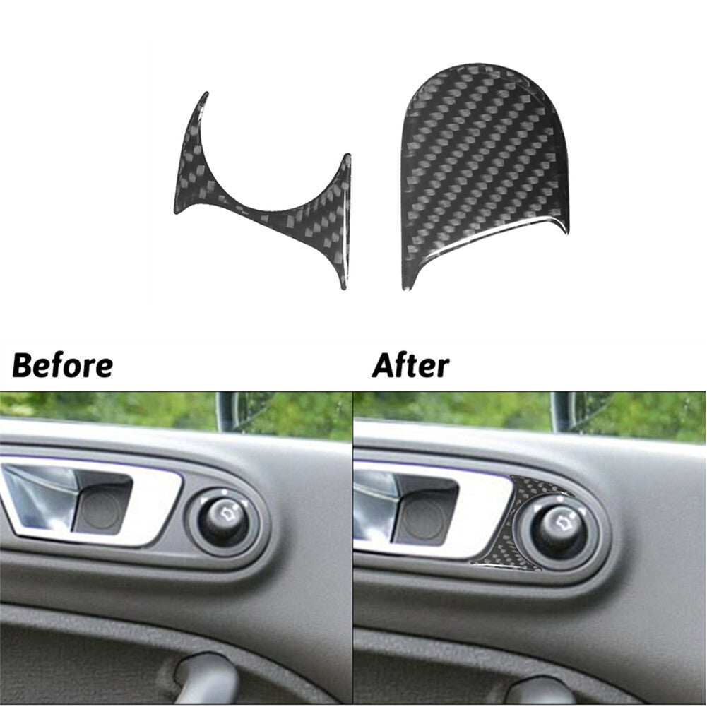 Suitable for Corolla 2020-2023 glossy black rear view side door mirror cover trim- v